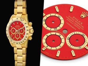 Le rouge attire fortement les nouvelles montres de reproduction.